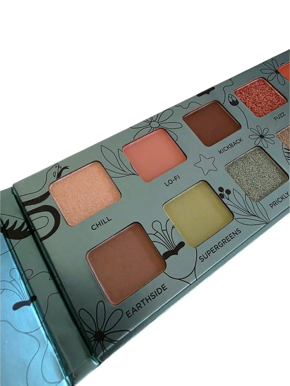 Urban Decay Wild Greens Eyeshadow Palette Green Shades NEW Vegan Cruelty-Free